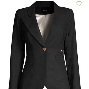 Smythe duchess blazer in black